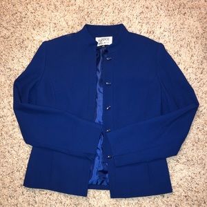 Kasper 4P Royal Blue Blazer with Blue Buttons